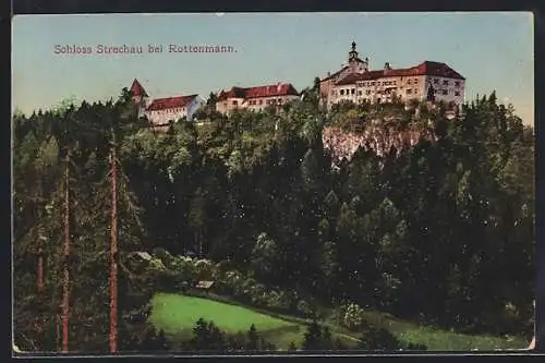 AK Rottenmann, Schloss Strechau mit Umgebung