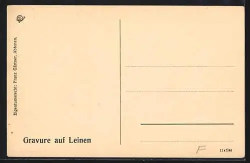 AK Abtenau, Ortspanorama gegen das Tennengebirge