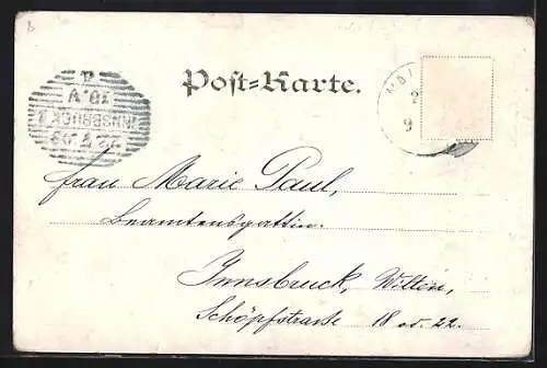 AK Waldegg, Totalansicht aus der Vogelschau