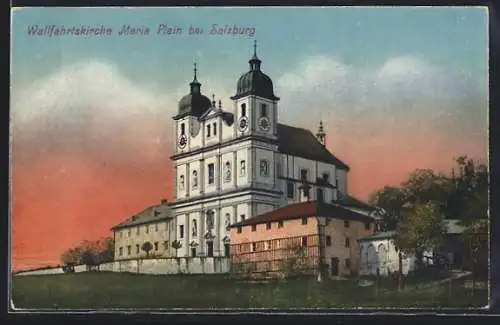 AK Maria Plain bei Salzburg, Die Wallfahrtskirche