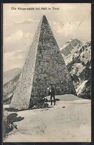 AK Hall in Tirol, Die Kaisersäule