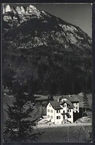 AK Mariastein /Kirchbichl, Gasthof-Pension Alpenhof Schnellrieder aus der Vogelschau