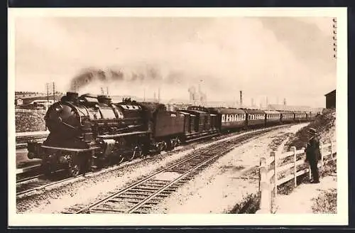 AK Eisenbahn in Fahrt, Chemin de fer du Nord