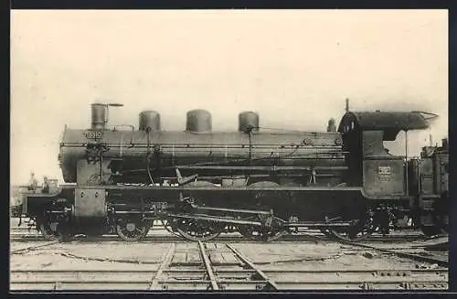 AK französische Eisenbahn Locomotives du Sud-Ouest mit Kennung 3510