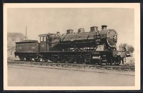 AK Französische Eisenbahn-Lokomotive der Linie Paris-Orleans