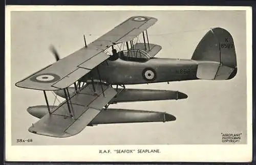 AK R. A. F. Seafox Seaplane