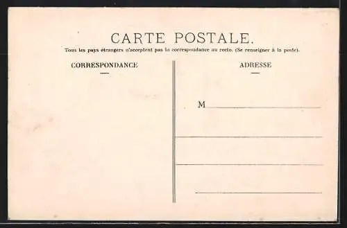 AK Circuit d`Auvergne, Coupe Gordon Bennett 1905, Route de la Baraque sous la Roche Percée, Autorennen