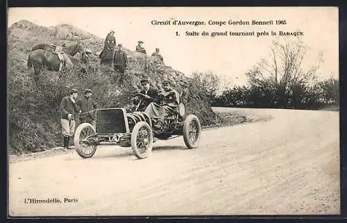 AK Babaque, Coupe Gordon Bennett 1905, Circuit Michelin