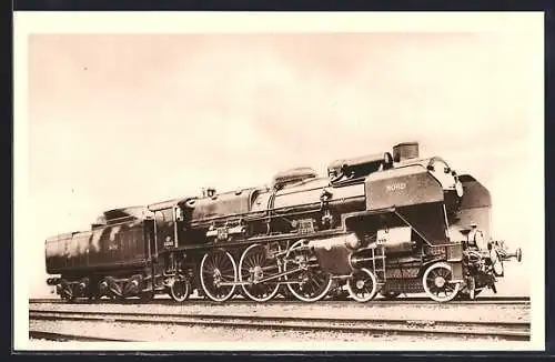 AK Locomotive Pacific, Type 1930 pour la remorque des trains rapides lourds, französische Eisenbahn