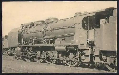 AK Locomotives du Nord, Machine no 140 A 259, französische Eisenbahn