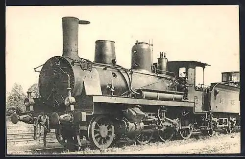 AK Französische Eisenbahn, Lokomotive No. 1813 der Sud-Ouest