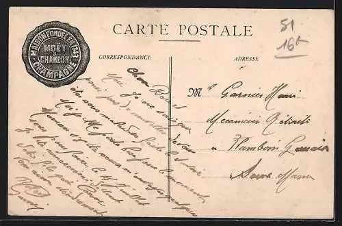 AK Epernay, Maison Moet & Chandon, Vins en Réserve, Wein- und Champagnerherstellung