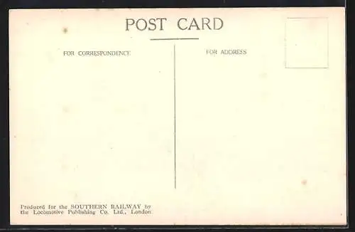 AK englische Eisenbahn No. 781