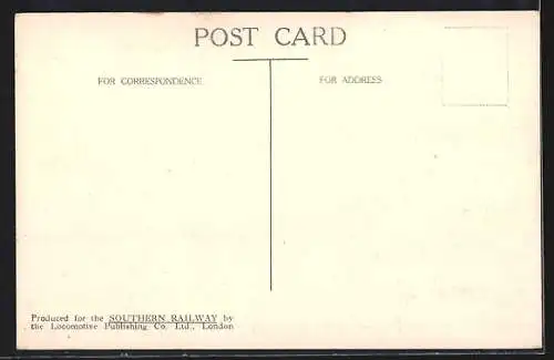 AK englische Eisenbahn No. 781