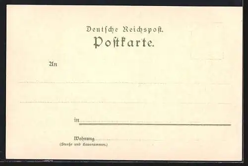 Künstler-AK Heinrich Kley: Uhlenhorst, Uhlenhorster Fährhaus mit Booten