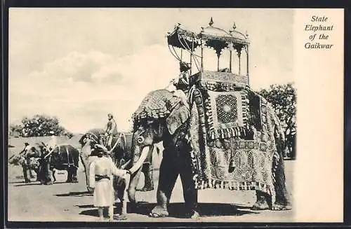 AK India, State Elephant of the Gaikwar