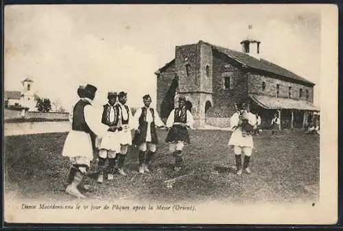 AK Danse Macedonnaise le 4e jour de Pâques aprés la Messe, Mazedonischer Ostertanz