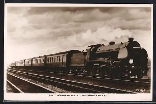AK Englische Eisenbahn The Southern Belle, Southern Railway