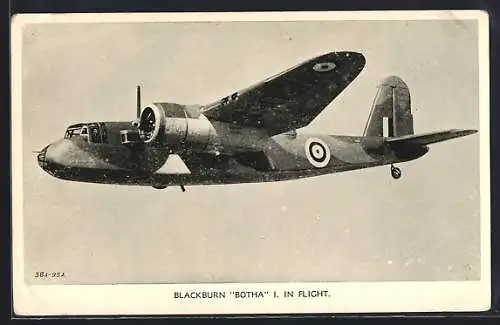 AK Flugzeug, Blackburn Botha I. in der Luft
