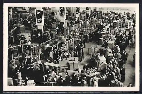 AK Leipzig, Technische Messe mit den modernen Werkzeugmaschinen der DDR 1957