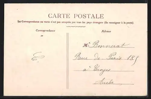 AK Saint-Léger-près-Troyes, Place de l`ancienne Mairie