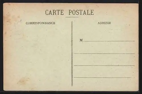 AK Fouchy, Les Moulins et une charrette devant l`entrée principale