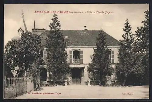 AK Payns, Villa de l`Étoile, facade