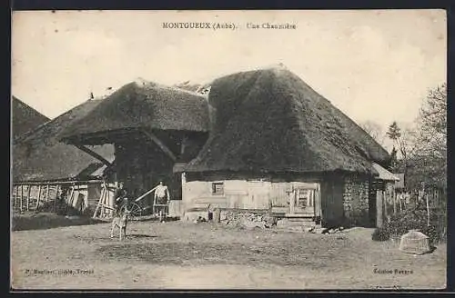 AK Montgueux, Une Chaumière