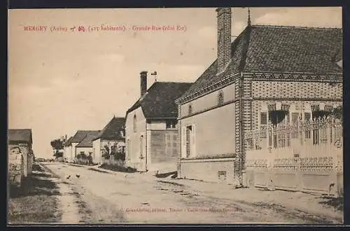 AK Mergey, Grande-Rue, côté Est