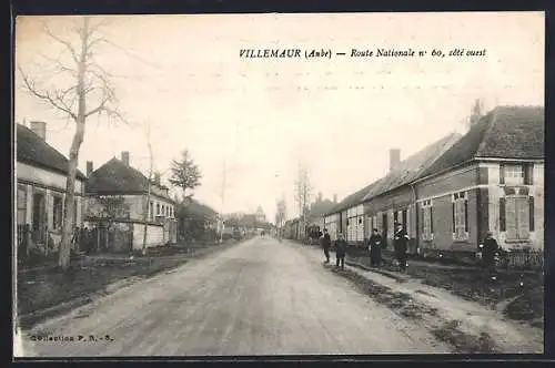 AK Villemaur, Route Nationale n° 60, côté ouest