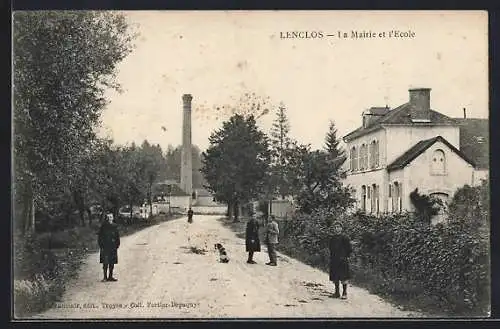 AK Lenclos, La Mairie et l`École