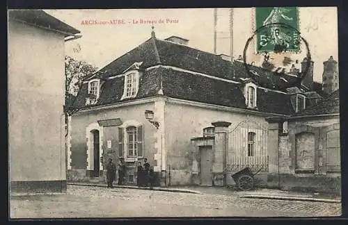 AK Arcis-sur-Aube, Le Bureau de Poste