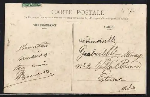 AK Arcis-sur-Aube, Le Bureau de Poste