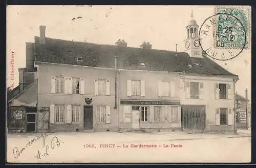 AK Piney, La Gendarmerie et La Poste