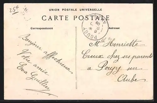 AK Piney, Cavalcade de Piney 1908, Avant-Garde