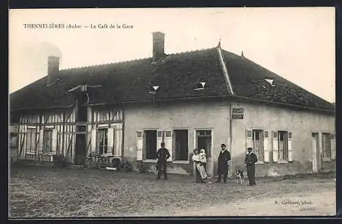 AK Thennelières, Le Café de la Gare