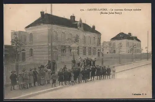AK Sainte-Savine, Le nouveau Groupe scolaire, Écoles Jules Ferry
