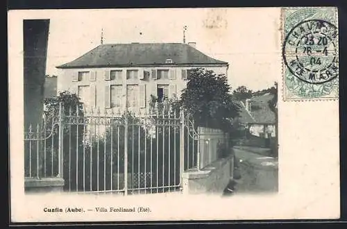 AK Cuatrin, Villa Ferdinand, Été
