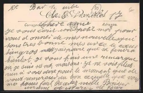 AK Bar-sur-Aube, Les Galeries Modernes et la Rue Nationale