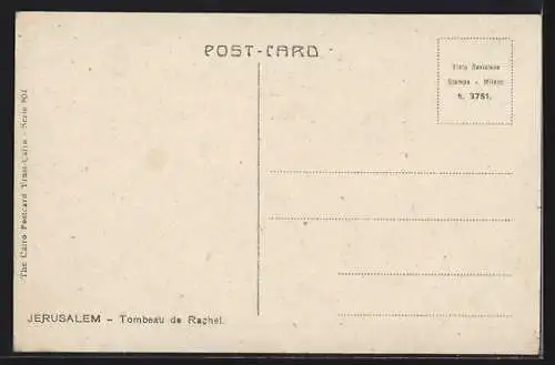 AK Jerusalem, Tomb of Rachel