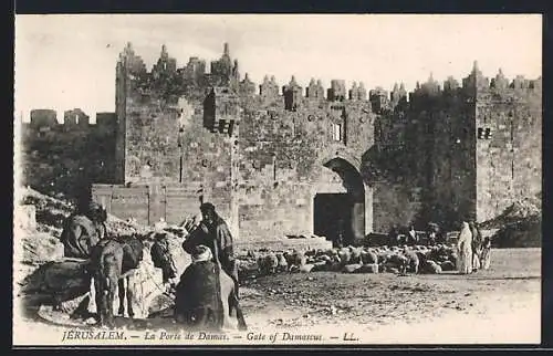 AK Jérusalem, La Porte de Damas