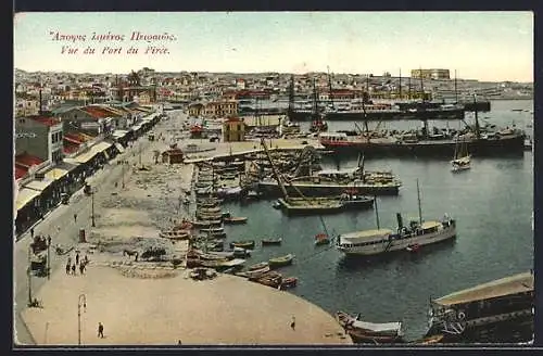 AK Pirée, Vue du Port