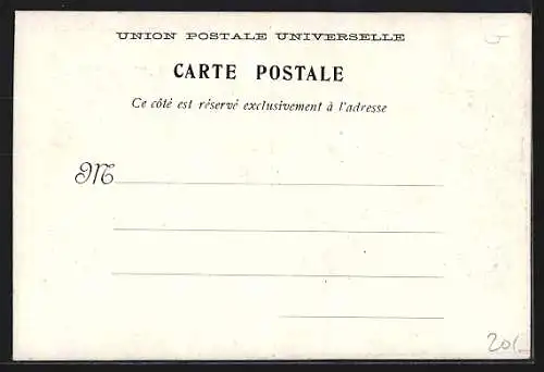 AK Rhodes, Rue des Chevaliers, Strassenpartie