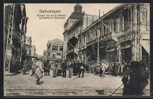 AK Salonique, Place de la Liberté