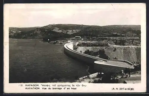 AK Marathon, Vue du barrage d` en haut