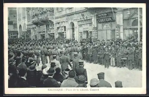 AK Salonique, Place de la Liberté, Concert