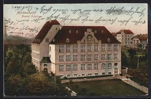 AK Marktredwitz, Blick auf das protest. Schulhaus