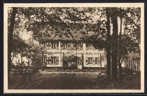 AK Waldleiningen / Pfalz, Forsthaus Schwarzsohl