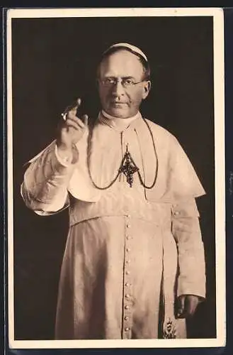 AK Rom, Papst Pius XI.