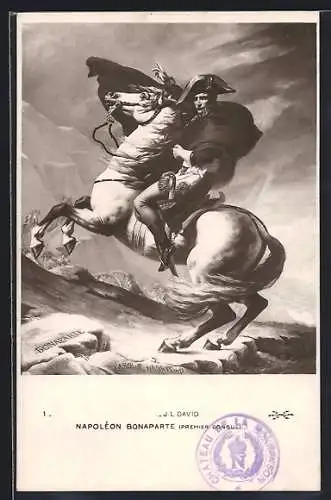 AK Napoléon Bonaparte, Portrait zu Ross
